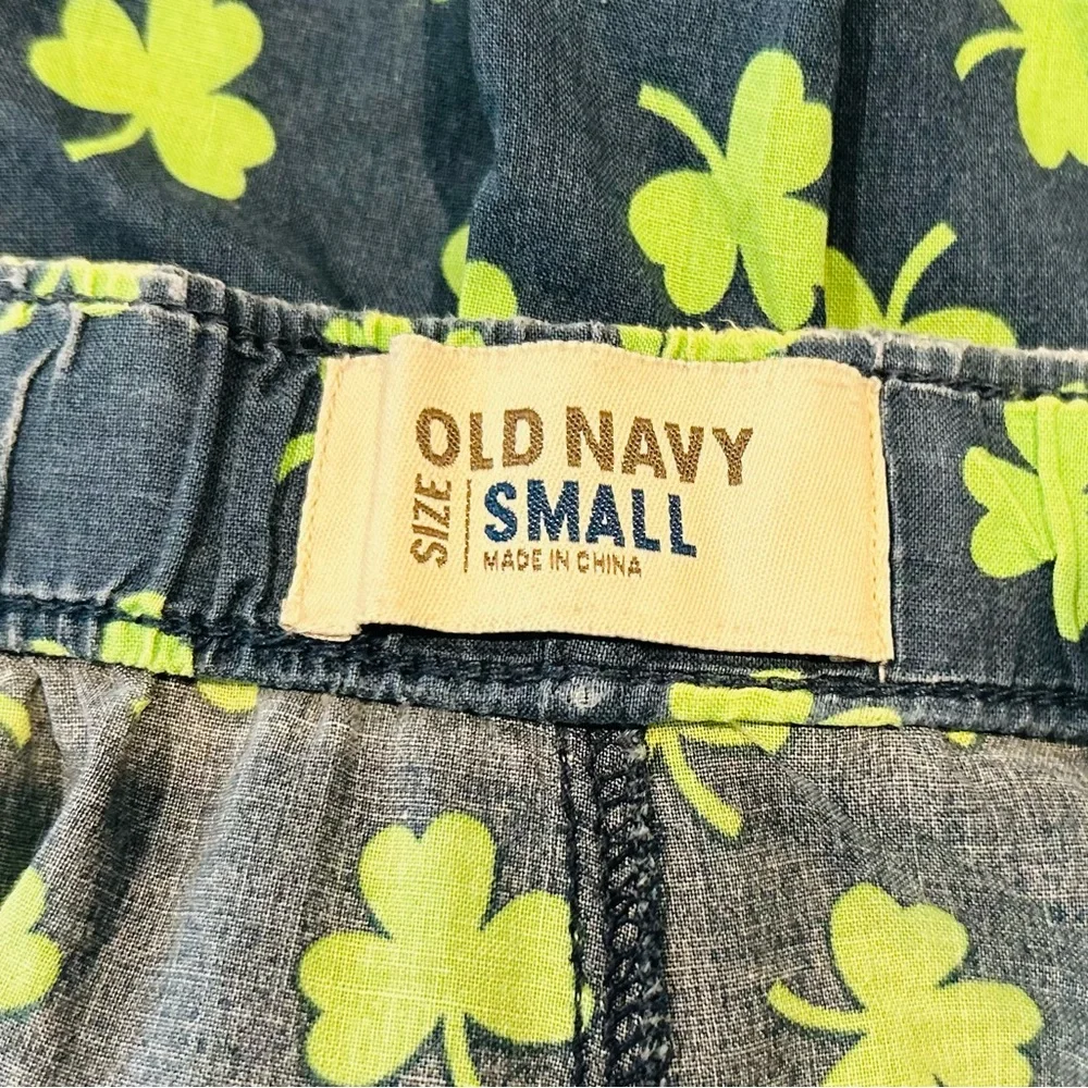 Old Navy Shamrock Pajama Pants, Lucky Irish St Patrick’s Day! Sz small